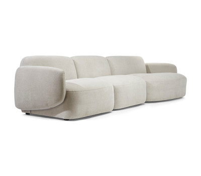 Marion 3 piece Fabric Sectional-Oyster