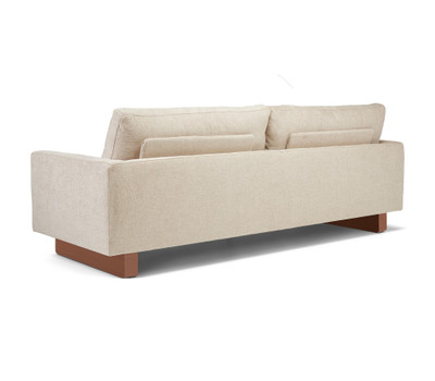 Trento Fabric Sofa-Mink