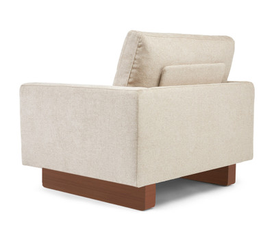 Trento Fabric Chair-Mink