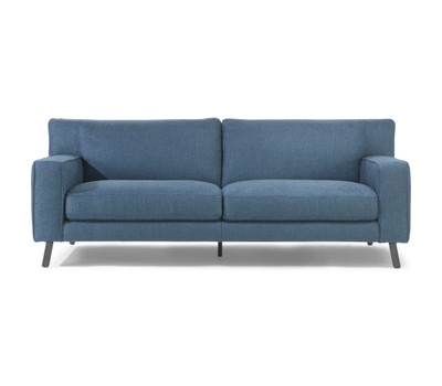Natuzzi Lugano Fabric Sofa-Blue