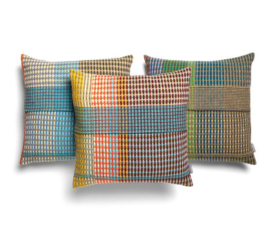 Wallace Sewell Hertha Pillow-Multi basketweave