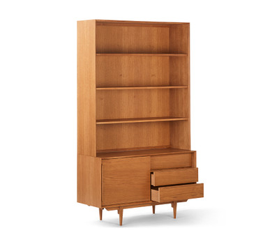 Harper Bookcase-Teak