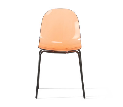 Academy Chair-Transparent Saffron