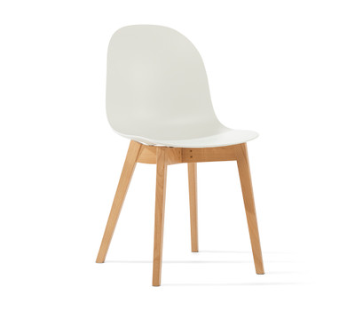 Academy Chair-White/Natural