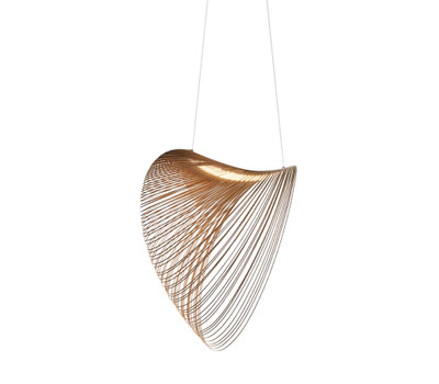 Luceplan Illan 23" Suspension Lamp-Birch