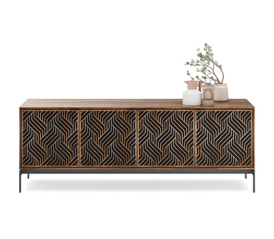 BDI Elements 8709 Console Base-Weave