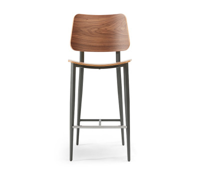 Midj Joe Counter Stool-Walnut
