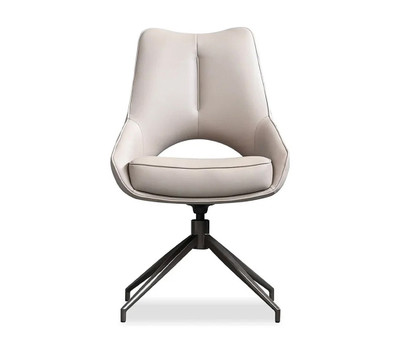 Mila Swivel Dining Chair-Beige