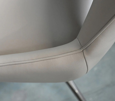 Mila Swivel Dining Chair-Beige