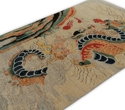 Tiger Dragon Rug 6 x 9