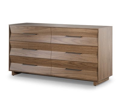 BDI Kava 9686 6 Drawer Dresser-Walnut