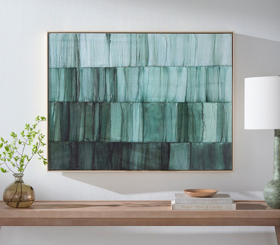 Laguna Wall Art-Greens