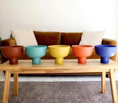Sonrisa Medium Bowl-Blue