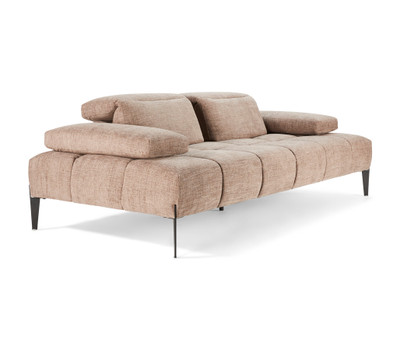 Calia Italia Skyline Fabric Sofa-Taupe