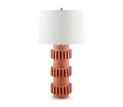 Cambia Table Lamp-Terracotta