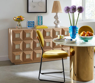 J Adler Menagerie Eyes Vase