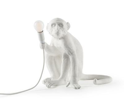 Seletti Sitting Monkey Lamp