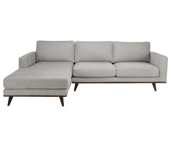Taylor Fabric Sectional-Platinum