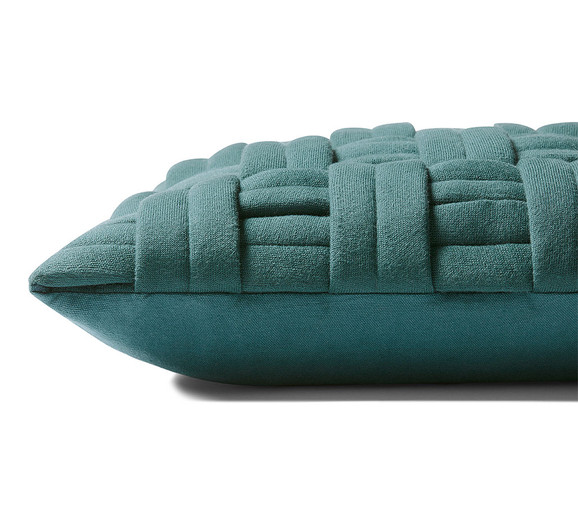 Basketry Pillowteal Kasala