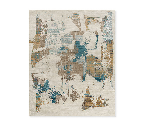 Sierra Teal Rug 6 x 9