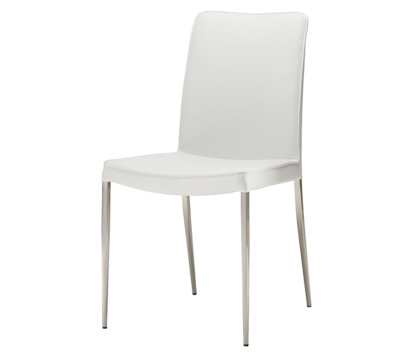 Clearance Gia Dining Chair-White - Kasala