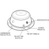 Bogen RE84 Ceiling Speaker Enclosure, Diagram Bogen RE84 Ceiling Speaker Enclosure, Diagram