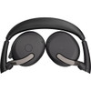 Jabra Evolve2 65 Flex UC Bluetooth Headset with the earcups folded