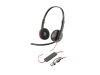 Poly Blackwire 3320 Stereo USB-C Microsoft Teams Headset with USB-A Adapter - 8M3V1AA