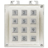 2N Helios IP Verso Intercom Module, Keypad, Nickel - 01253-001