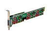 Sangoma A40501DE 10 FXS 2 FXO PCI Express Card with Echo Cancellation