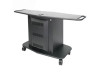 Avteq GM-300L 42" Tall Dual Monitor Cart