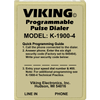 Viking K-1900-4 Programmable Hot-Line Pulse Dialer