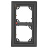 Mobotix T25 Double Frame in Black Mobotix T25 Double Frame in Black