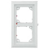 Mobotix T25 Double Frame in White Mobotix T25 Double Frame in White