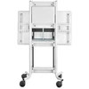 AVTEQ DynamiQ RPS-500-BB-CSB55W Cart for Cisco Webex Board 55, White