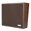 Valcom V-1023C Woodgrain One-Way Wall Speaker Valcom V-1023C Woodgrain One-Way Wall Speaker