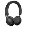 Jabra Evolve2 65 MS, Stereo, Black, Microsoft Teams Light