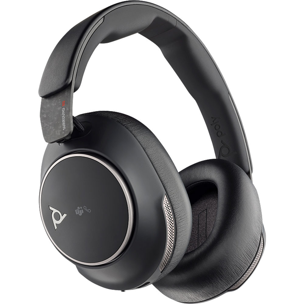 ヘッドホン HOMIES NETWORK STAR TEAM HEADPHONES HP Poly Voyager Surround 80 UC Teams (8G7U0AA) - IP Phone Warehouse