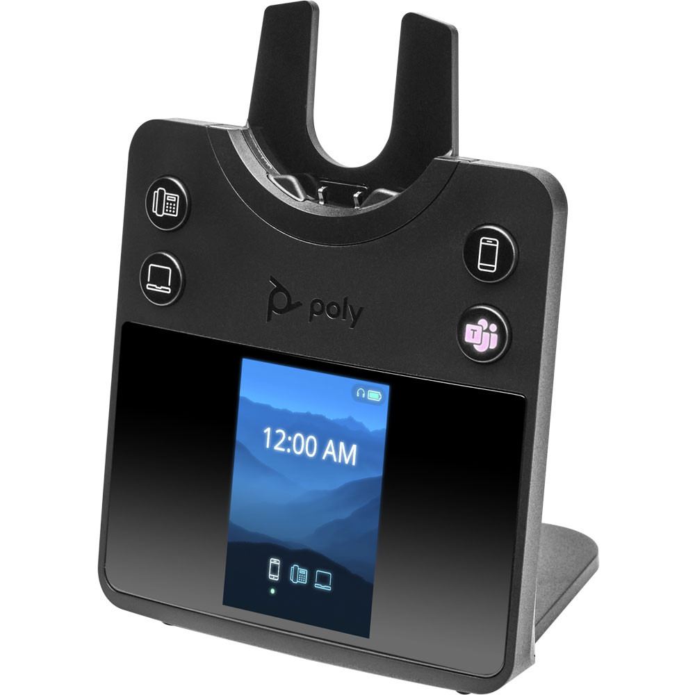 Poly Savi 7410 Office Wireless Headset for Microsoft Teams