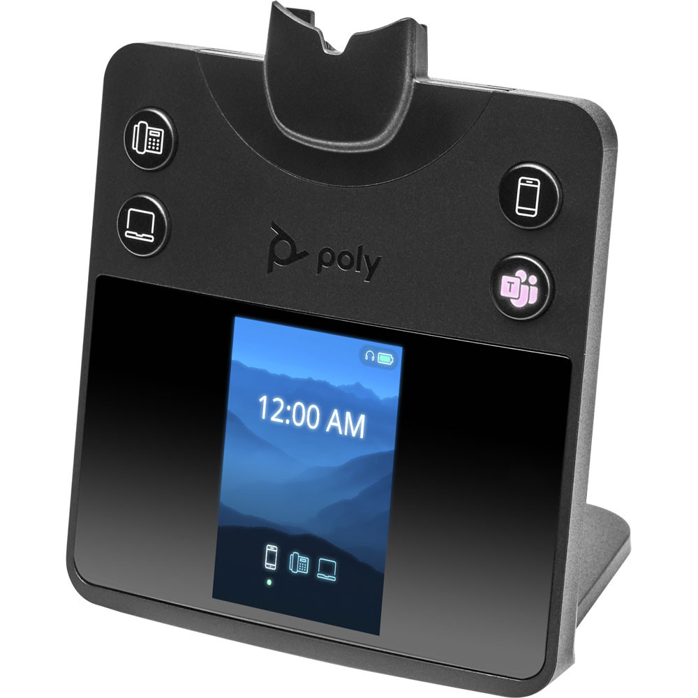 Poly Savi 8410 Office Wireless Headset for Microsoft Teams