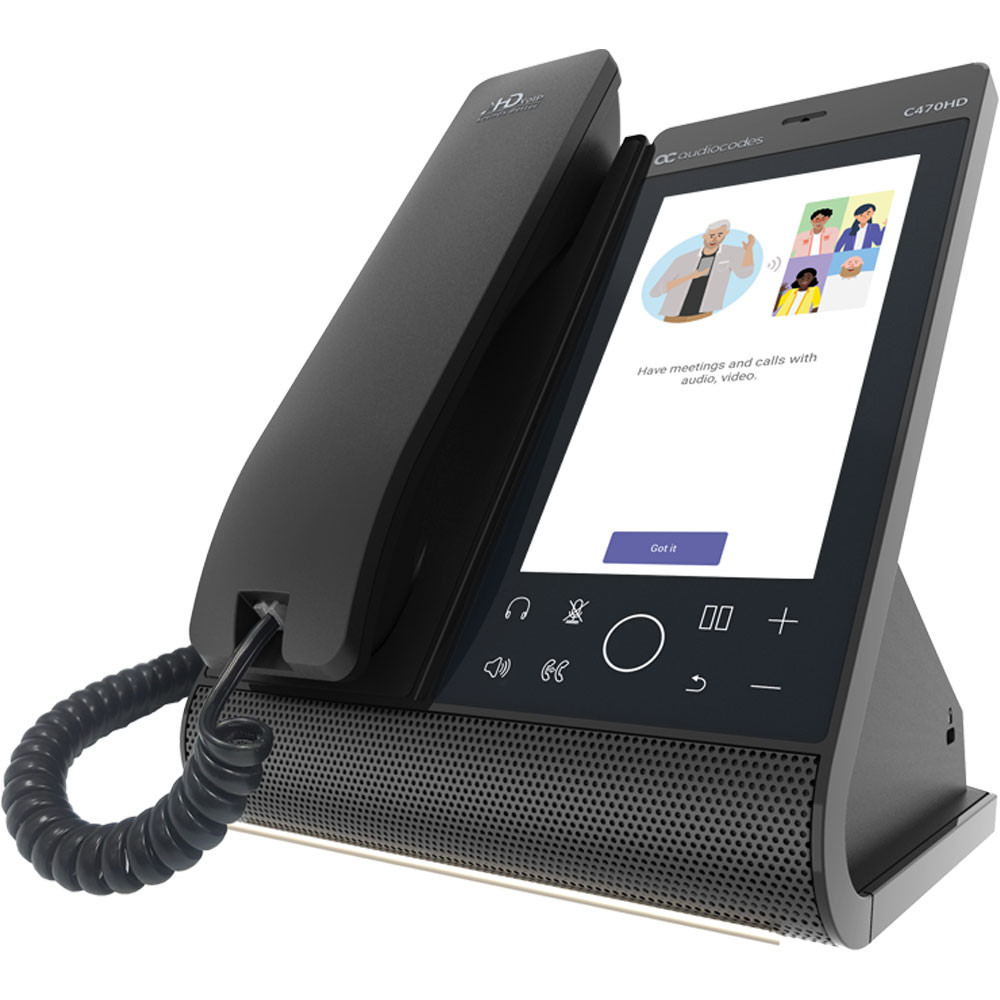 AudioCodes TEAMS-C470HD Microsoft Teams IP Phone - IP Phone Warehouse