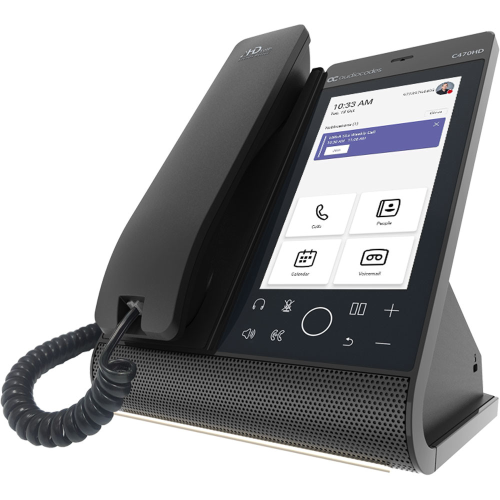 AudioCodes TEAMS-C470HD Microsoft Teams IP Phone - IP Phone Warehouse