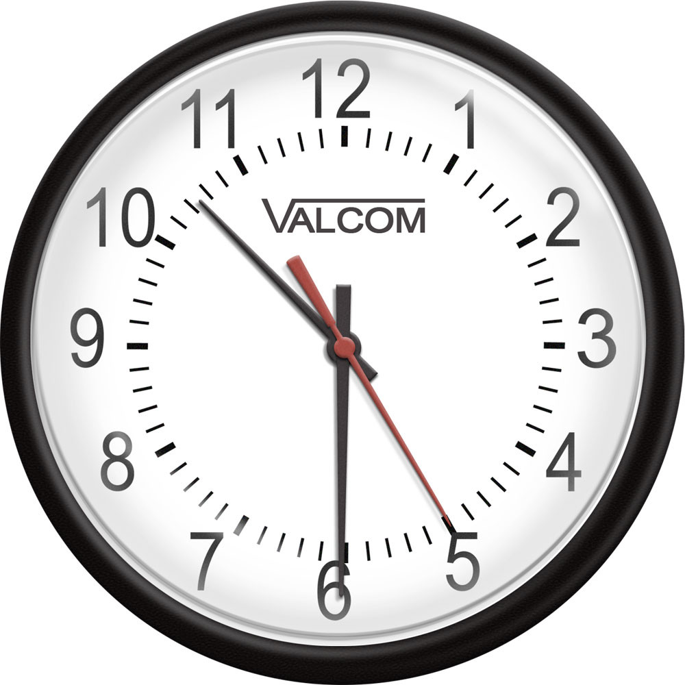 Valcom VIP-A12A IP Analog Clock - IP Phone Warehouse