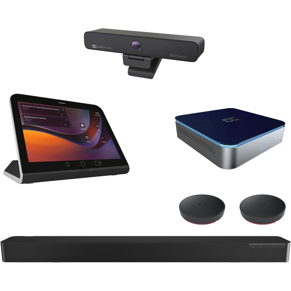 AudioCodes RXV200-B40 Microsoft Teams Rooms on Android Bundle - IP