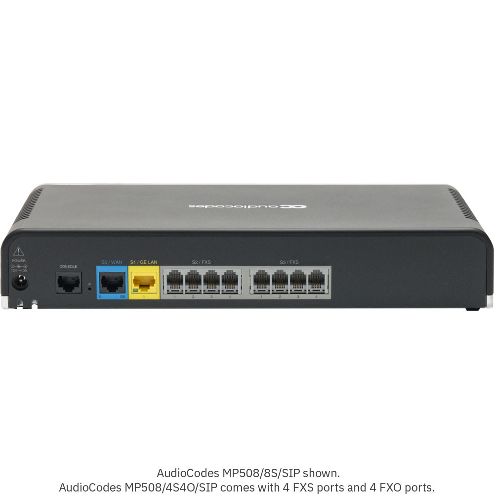 AudioCodes-MP508-4S4O-