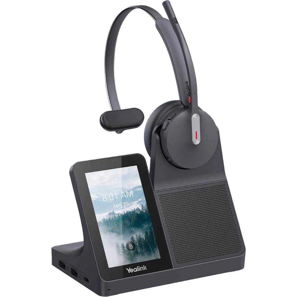 Yealink WH64 Workstation Mono Wireless Headset 1208737