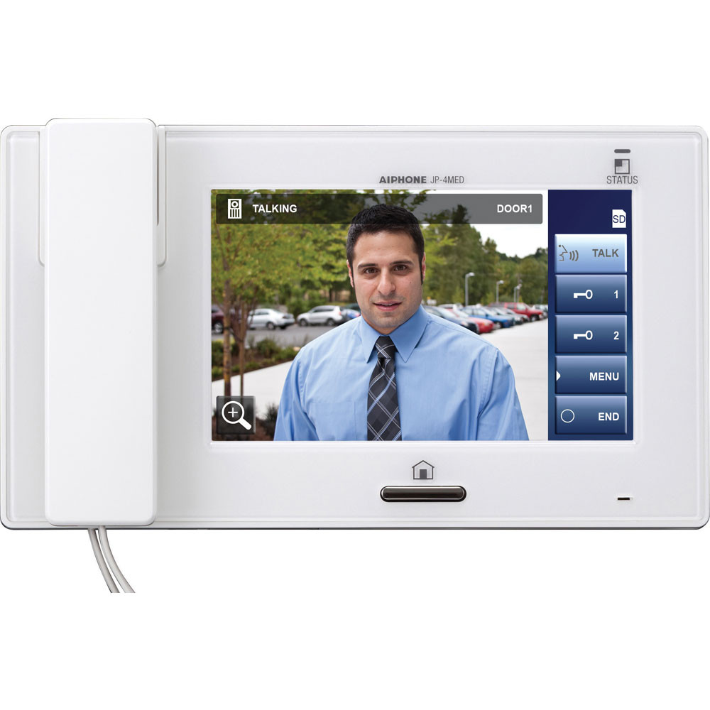 Aiphone JP-4MED 7-inch Touchscreen Master Station - IP Phone Warehouse