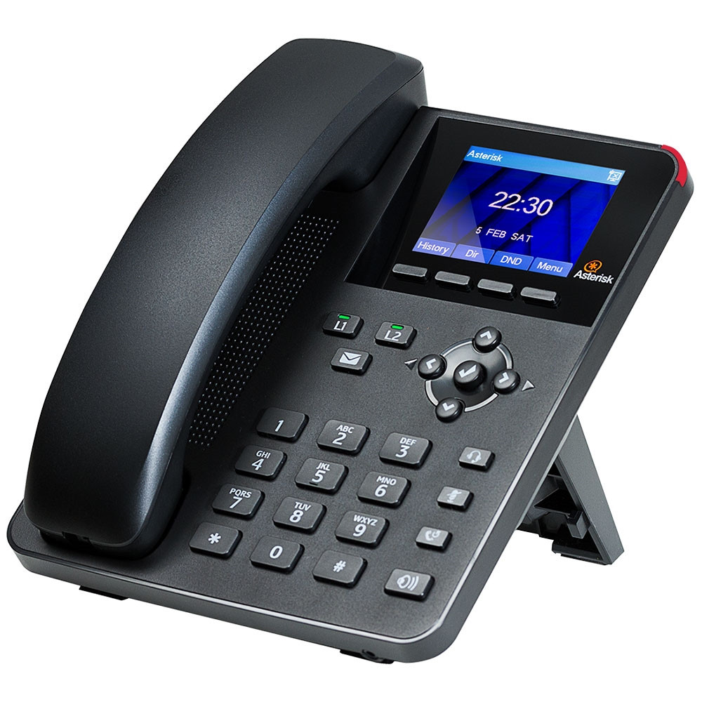 Digium A20 Entry-Level 2-Line IP Phone for Asterisk