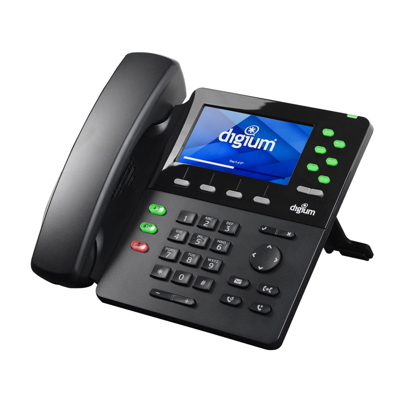 Digium D65 6-Line Gigabit IP Phone