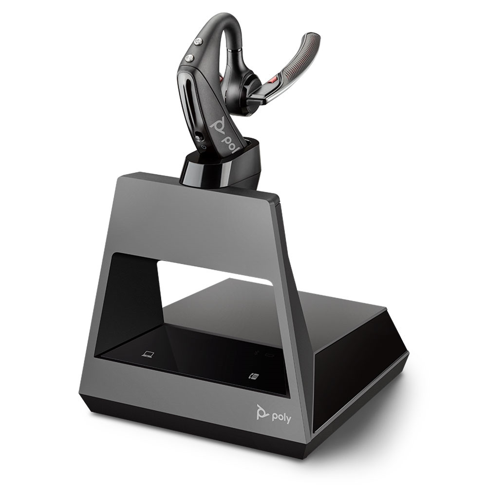 あたおか２ Poly Voyager 5200 Office 2-Way Base USB-A Headset (212732-01